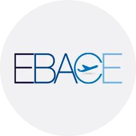 Logo der Messe EBACE in Genf